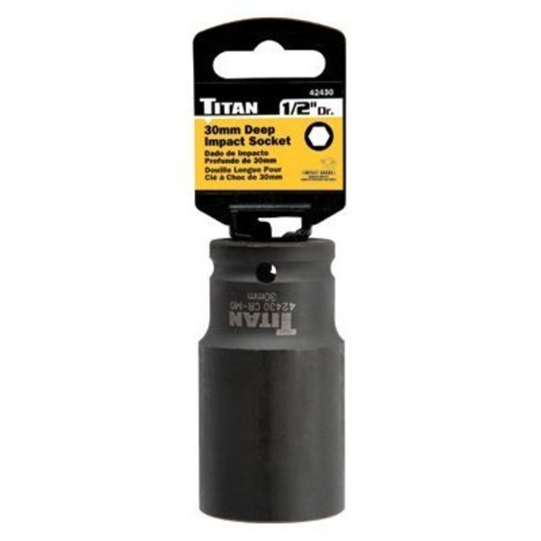 Titan Socket Imp Met 30mm 1/2" Dr. 6 pt. TL42430